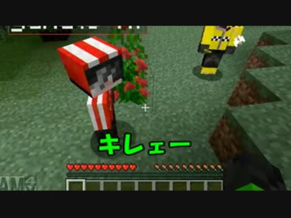 Ps3 燃える赤い薔薇の男現る マイクラ実況1 ニコニコ動画