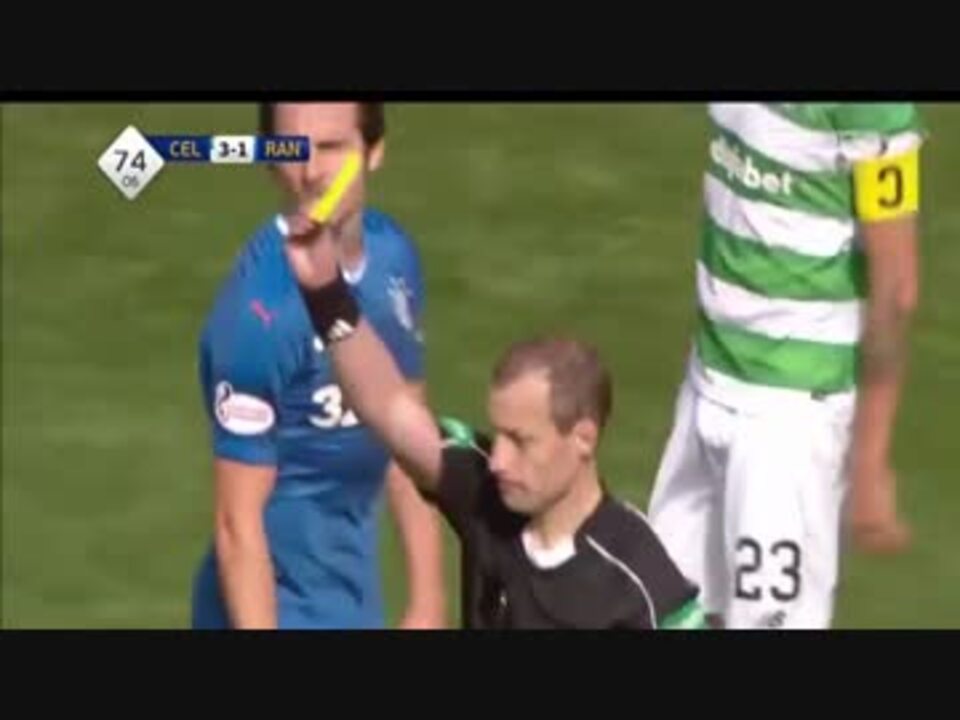 オールドファームダービー セルティック レンジャーズ ハイライト ニコニコ動画