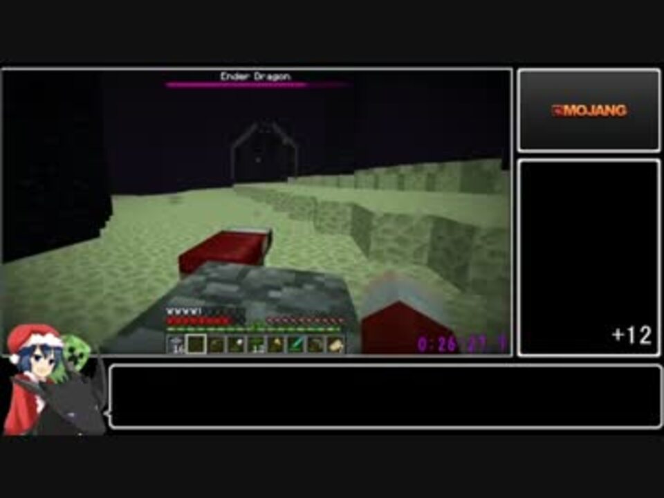 Minecraft Any Rta旧世界記録 27 55 解説 ニコニコ動画