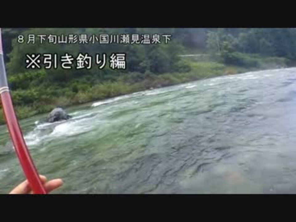 初心者向け アユ釣り紹介動画in小国川 ニコニコ動画