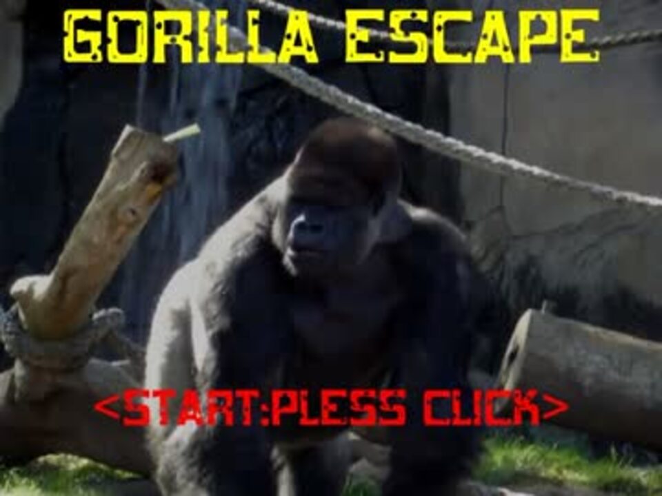 Gorilla Escape うんこ投げるよ 実況プレイ ニコニコ動画