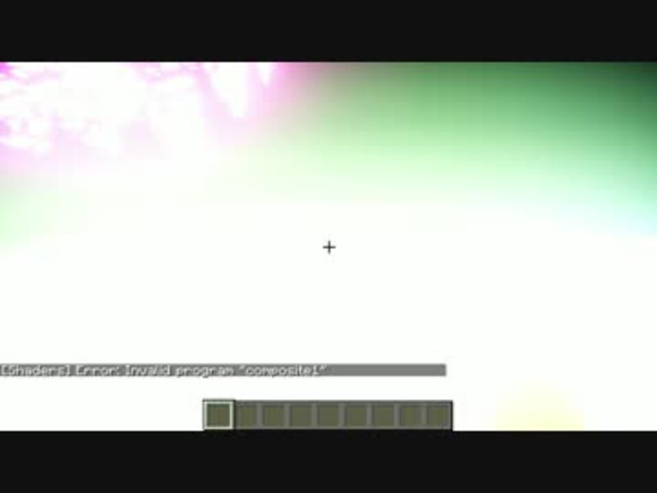 影modエラー Composite1とcomposite2の直し方 Minecraft ニコニコ動画