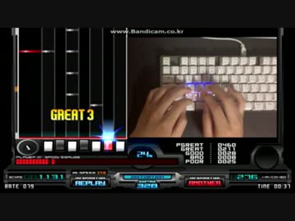 【BMS】theme of Maia maniacを早くしてプレーしてみた。 ニコニコ動画