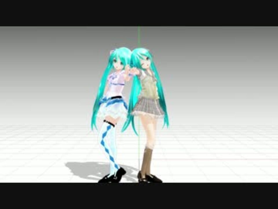 Mmd アイマリンプロジェクト Dive To Blue 変換モーション配布 ニコニコ動画