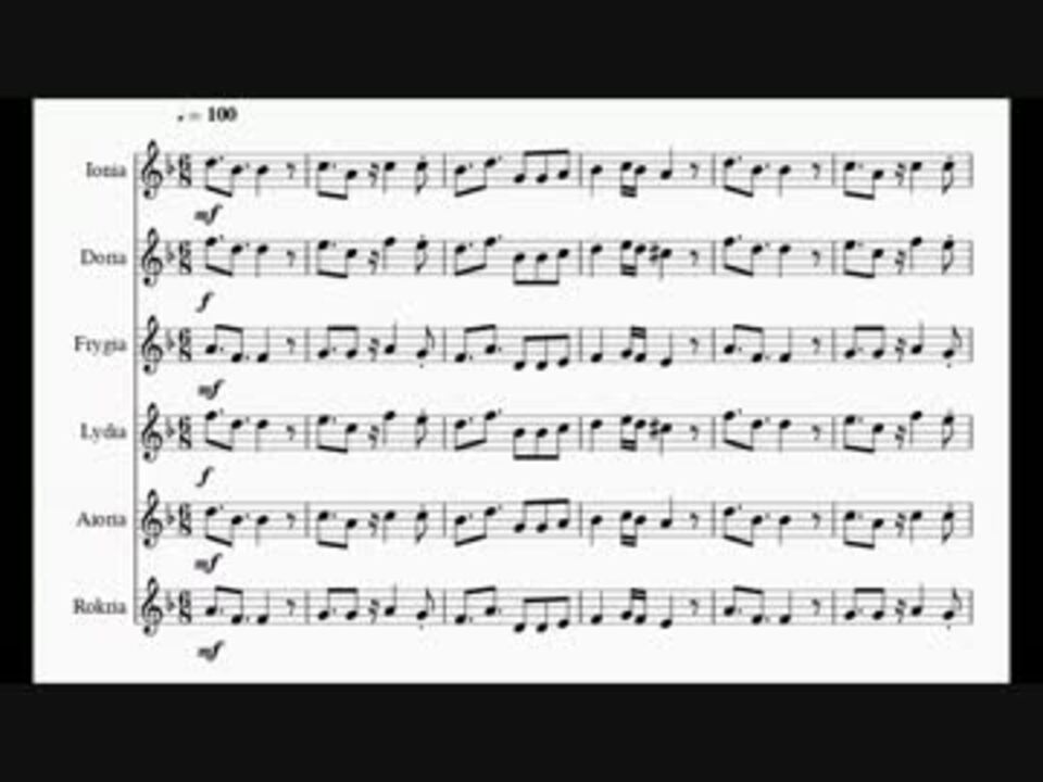 サンホラ 運命の双子のコーラス譜作ってみた Midi ニコニコ動画