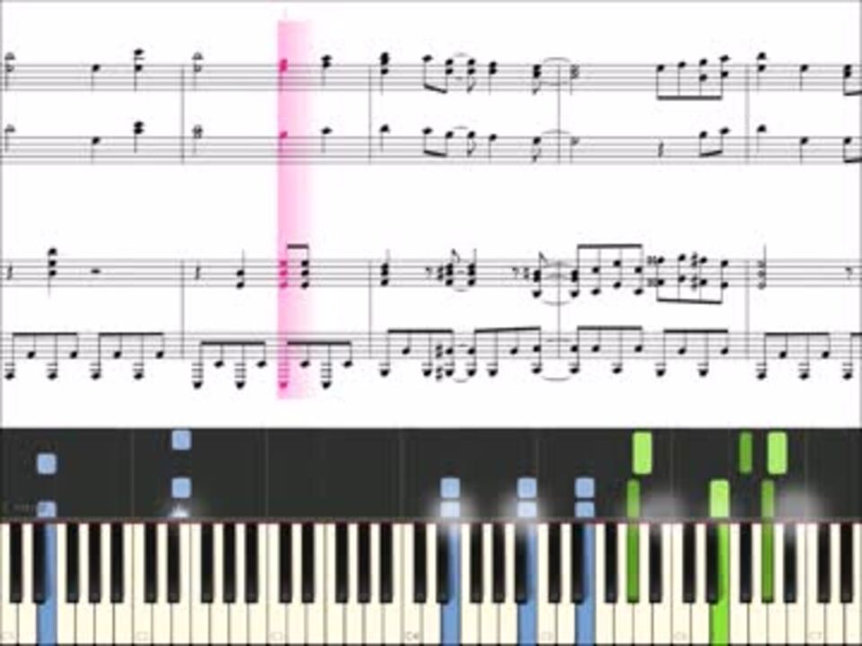 きんいろモザイク Pretty Days 主題歌 Happy Pretty Clover ピアノ4手連弾楽譜 ニコニコ動画