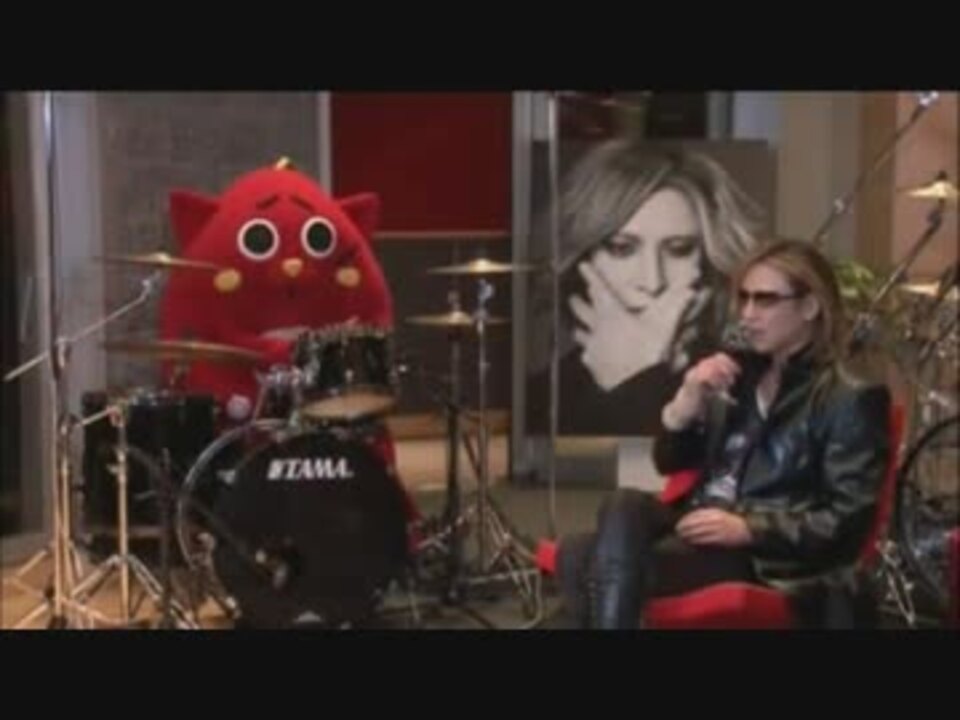 青森県のゆるキャラ にゃんごすた Yoshikiの前でサイレントジェラシー ニコニコ動画