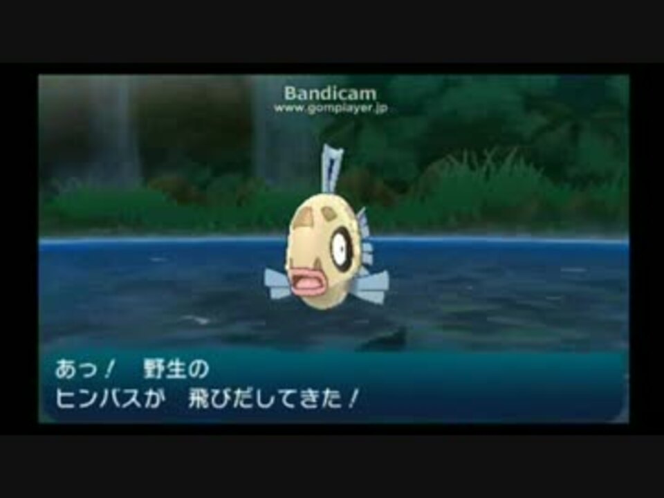 ポケモンサン ムーンでヒンバス釣る方法 ニコニコ動画