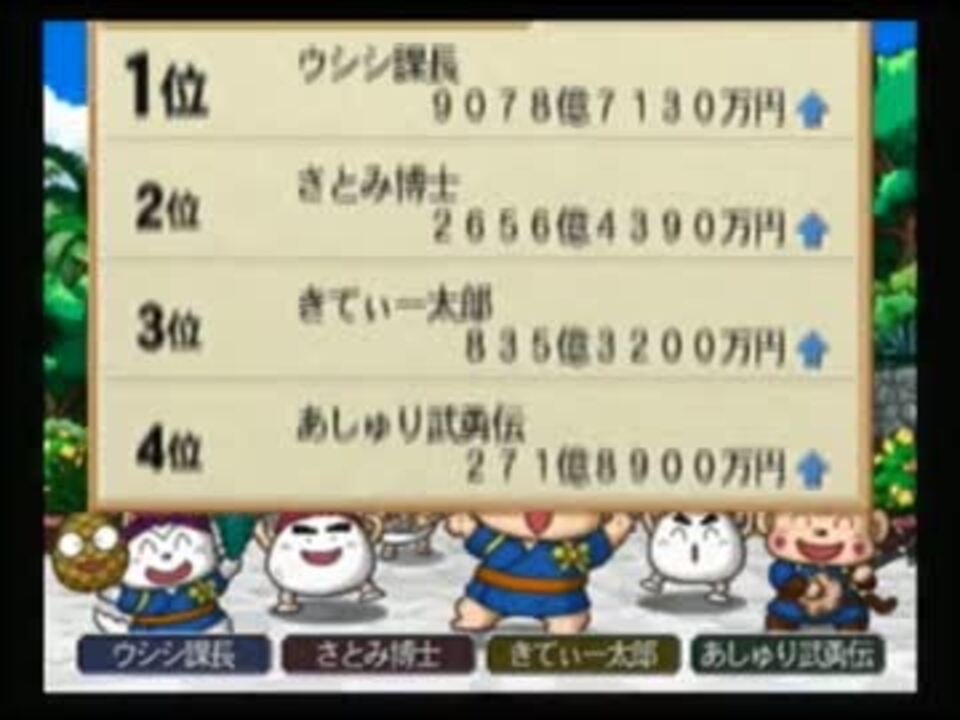 Ps2版 桃鉄１６ 実況プレイ Part8 ウシシ 生放送主 ニコニコ動画