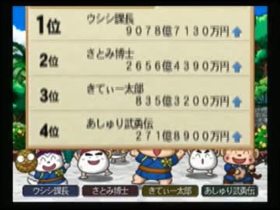 Ps2版 桃鉄１６ 実況プレイ Part8 ウシシ 生放送主 ニコニコ動画