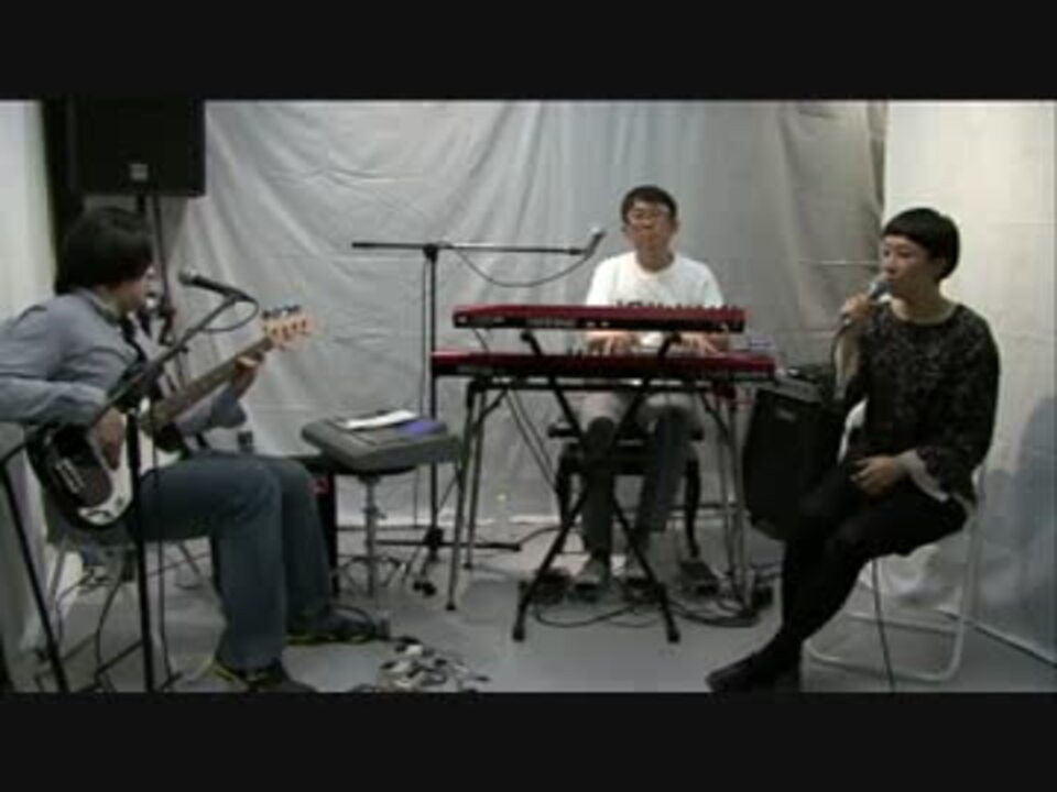 空気公団 Ustream Live 青い花 ニコニコ動画