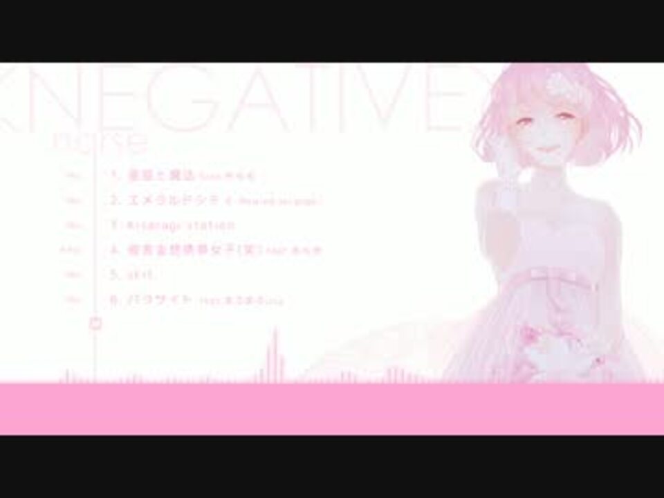 nqrse【NEGATIVE】☆CD☆ミニ・アルバム☆（なるせ・そらる・まふまふ