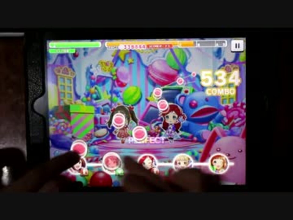 デレステ あんきら 狂騒曲 Master Fc 手元付き Ipadair2 ニコニコ動画