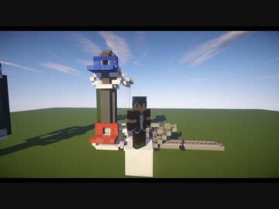 Minecraft Rtmの移動装置を使ったエレベーターの作り方 修正 ニコニコ動画