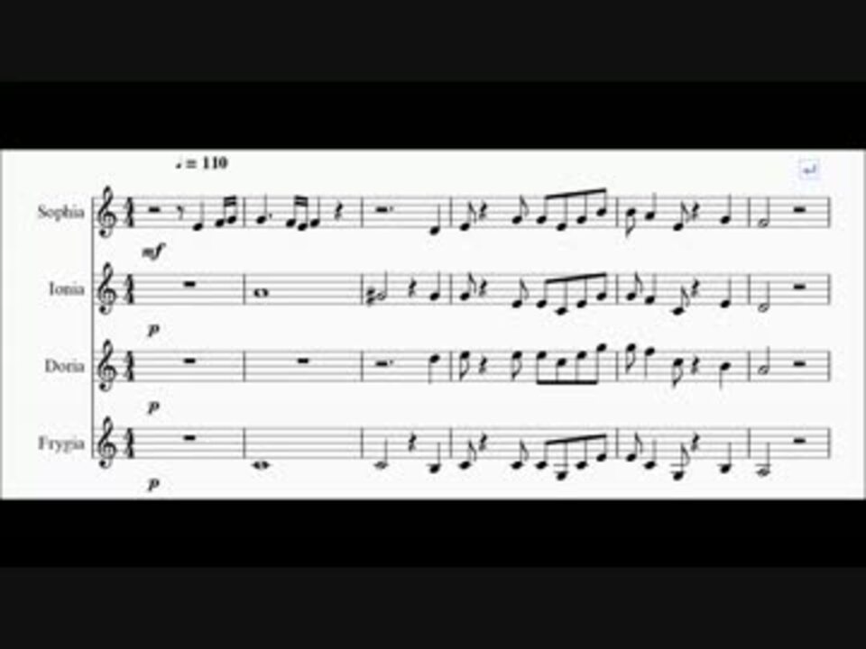 人気の 音楽 楽譜 動画 4 504本 39 ニコニコ動画