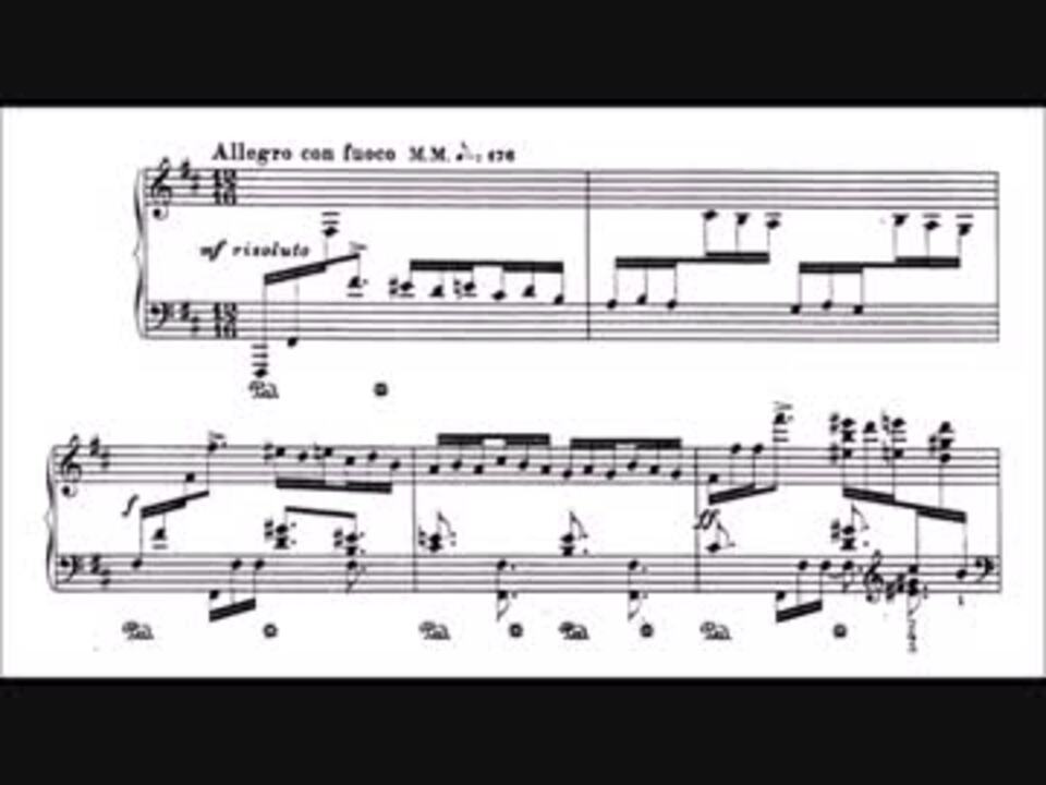 【リャプノフ】12の超絶技巧練習曲 第10番「レズギンカ」Op.1110 ニコニコ動画