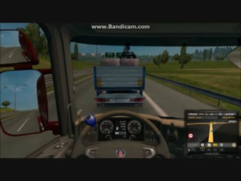 Ets2 急ブレーキを自動ブレーキ風にしてみた ニコニコ動画