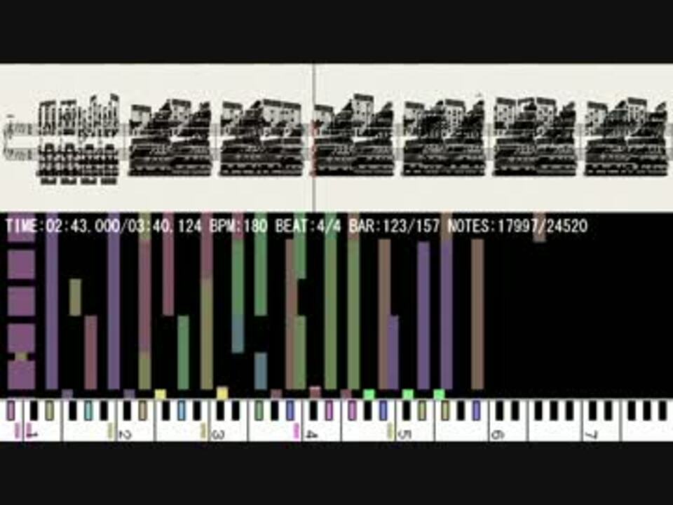 ナイト オブ ナイツの楽譜を真っ黒にしてしまったをさらに真っ黒に ニコニコ動画