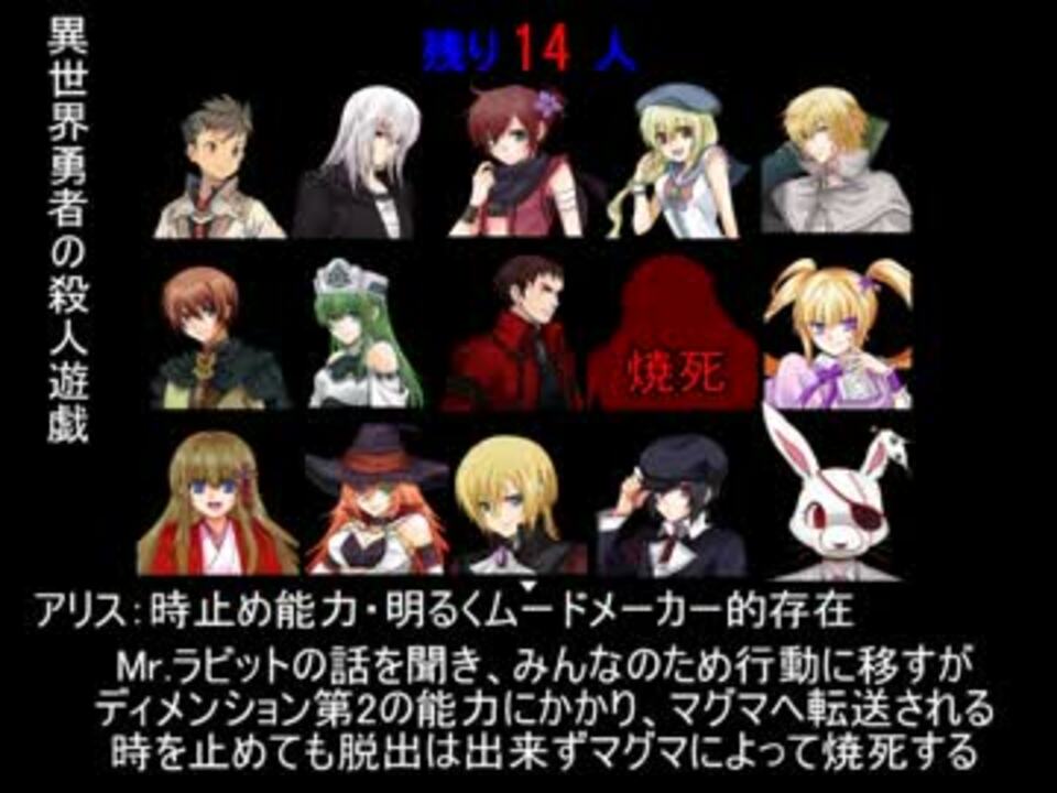 実況 知恵と能力で犯人を当てろ 異世界勇者の殺人遊戯 1章 2 ニコニコ動画