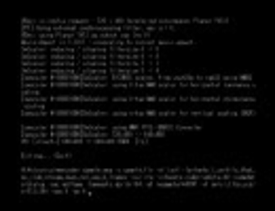 mencoderによるFLVへのエンコード方法 hito - ニコニコ動画