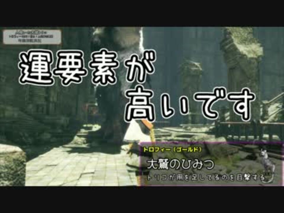 大鷲トリコ トロフィー100 １匹と１人の絆の物語 6 考察解説実況 ニコニコ動画