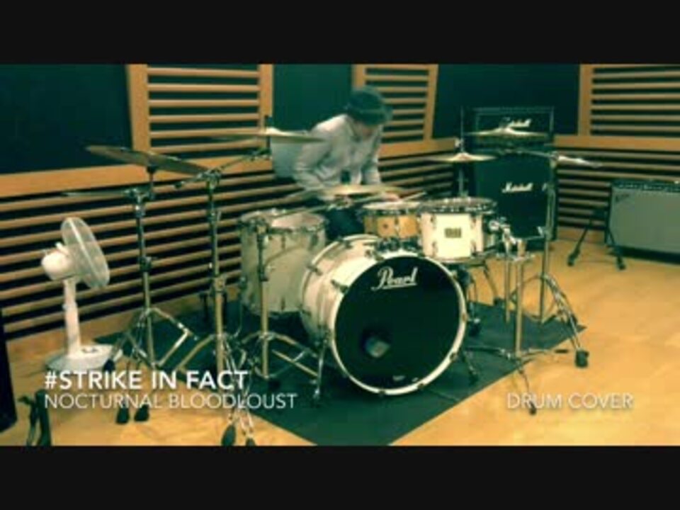 叩いてみた Nocturnal Bloodlust Strike In Fact ニコニコ動画