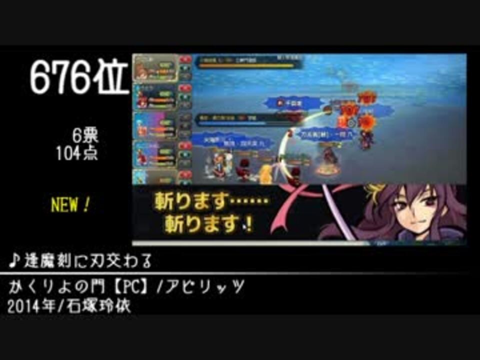 みんな で 決める rpg バトル bgm ランキング コレクション ベスト 100