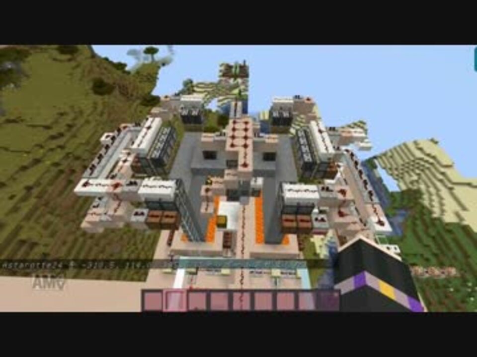 Minecraft ガチャガチャ動く高速焼石製造機 1 11 2 ニコニコ動画