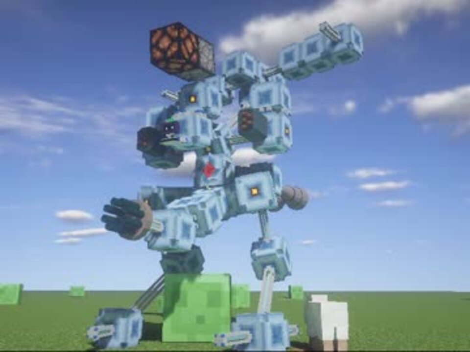 Minecraft マイクラで 第三回 ロボットコンテスト 2 11開催 ニコニコ動画
