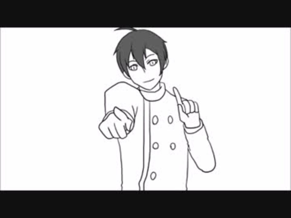 手描きトレス V3男子で恋ダンス ニコニコ動画