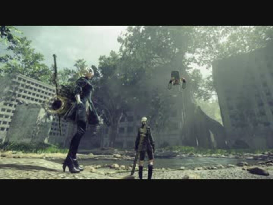 Nier Automata 発売前最後の考察になるはずだったモノ 実況 ニコニコ動画