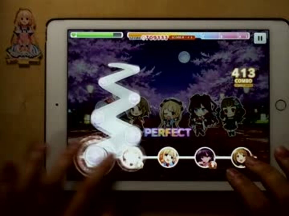 デレステ 桜の頃 Master Full Combo Ipad Air2 ニコニコ動画