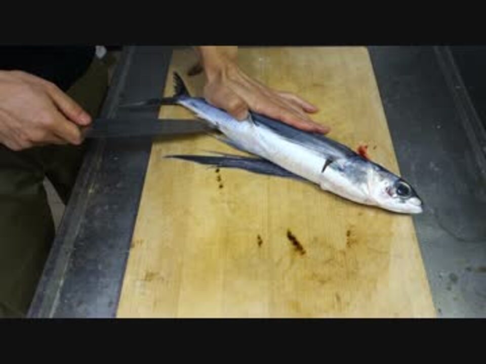 あさひメシ 誰でも出来るようになる飛魚の捌き方 飛魚ムニエル ニコニコ動画