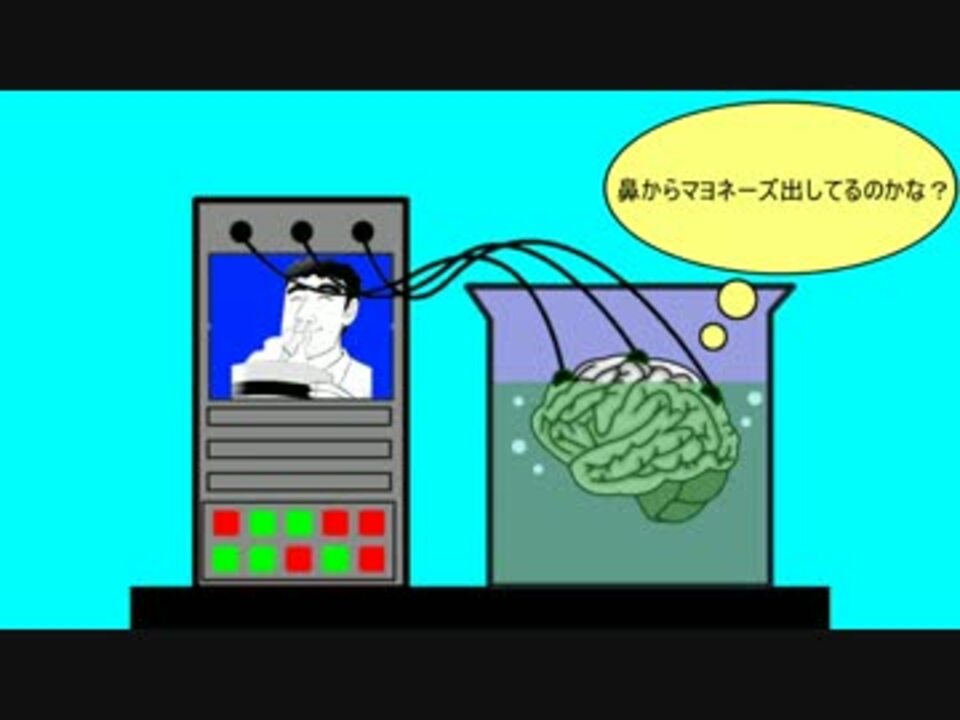 自分の事を人間だと思いこんでいる水槽の中の脳cb ニコニコ動画