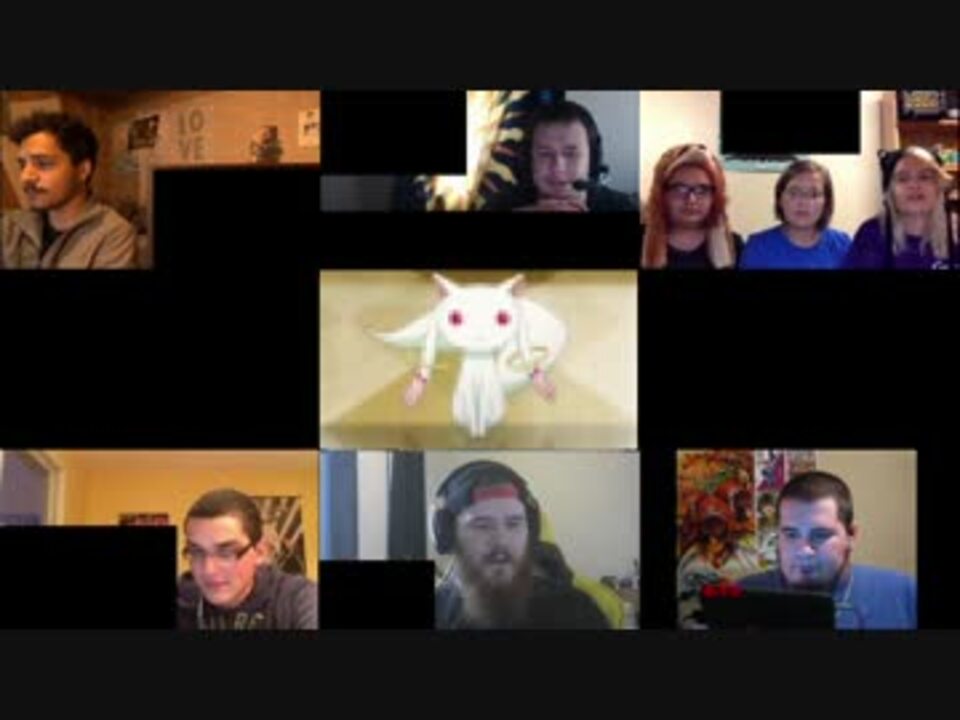 魔法少女まどか マギカ 2話 海外の反応 ニコニコ動画