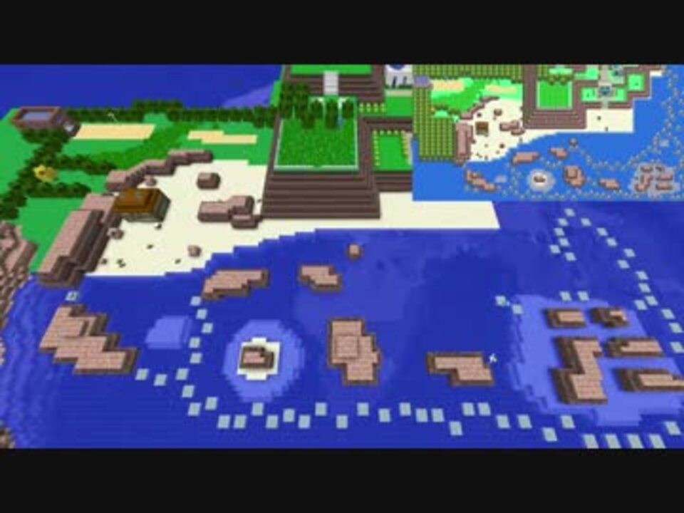 ポケモンdppt シンオウ地方を作りたい40 ゆっくりminecraft ニコニコ動画