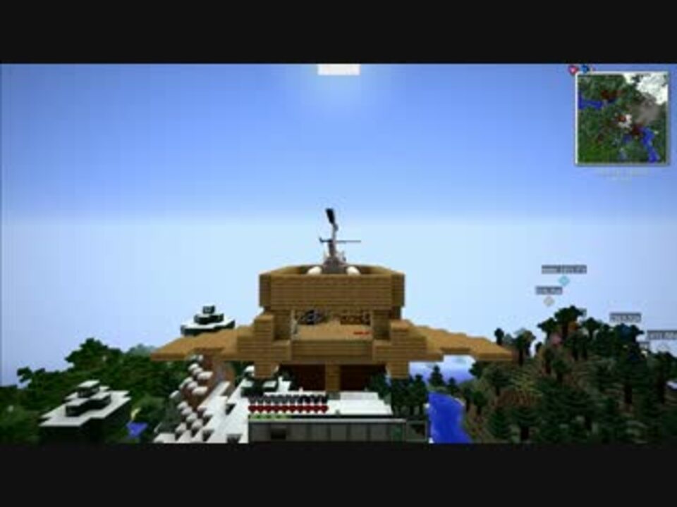 Minecraft 移動拠点を建造するpart9 ゆっくり実況 ニコニコ動画