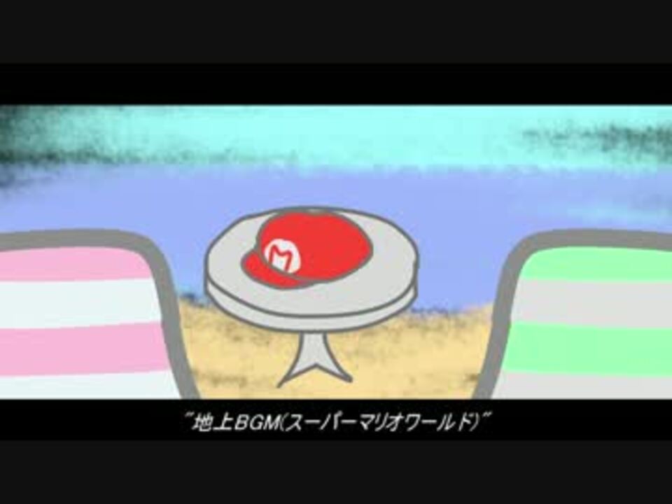 マリオワールドの地上bgmのアレンジしたやつ ニコニコ動画