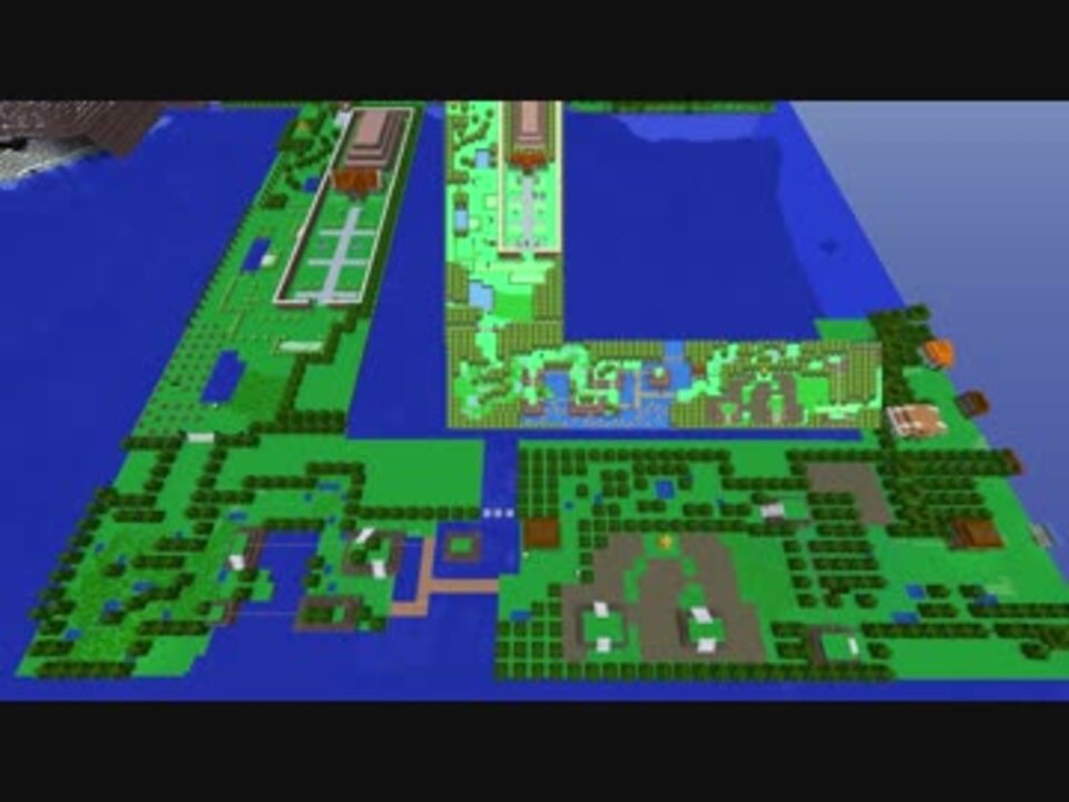 ポケモンdppt シンオウ地方を作りたい42 ゆっくりminecraft ニコニコ動画