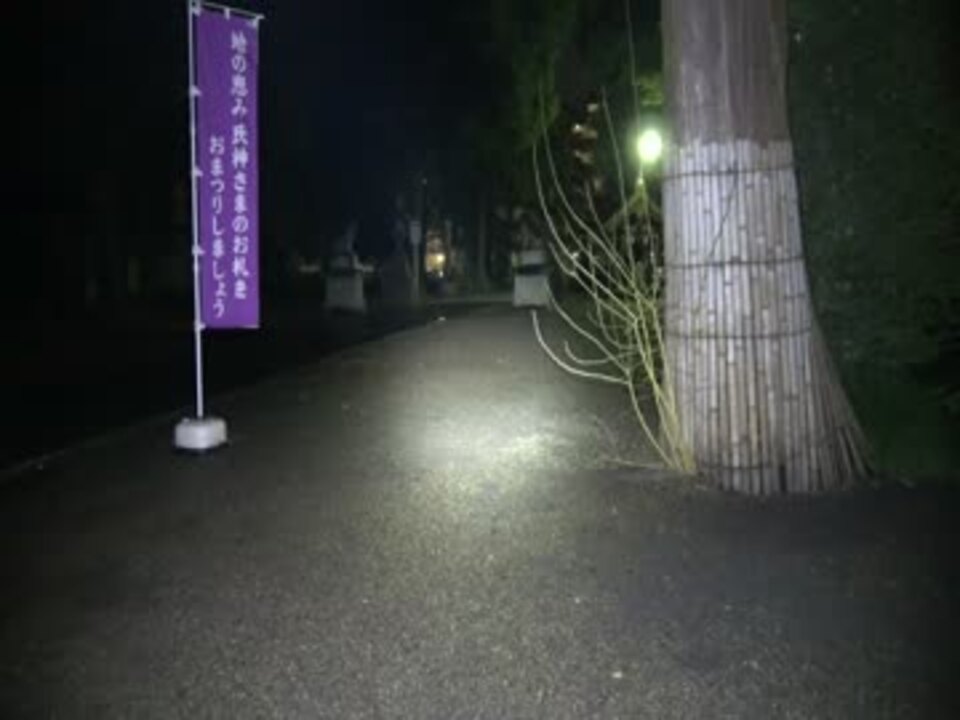 丑の刻参りが続く八坂神社 ニコニコ動画