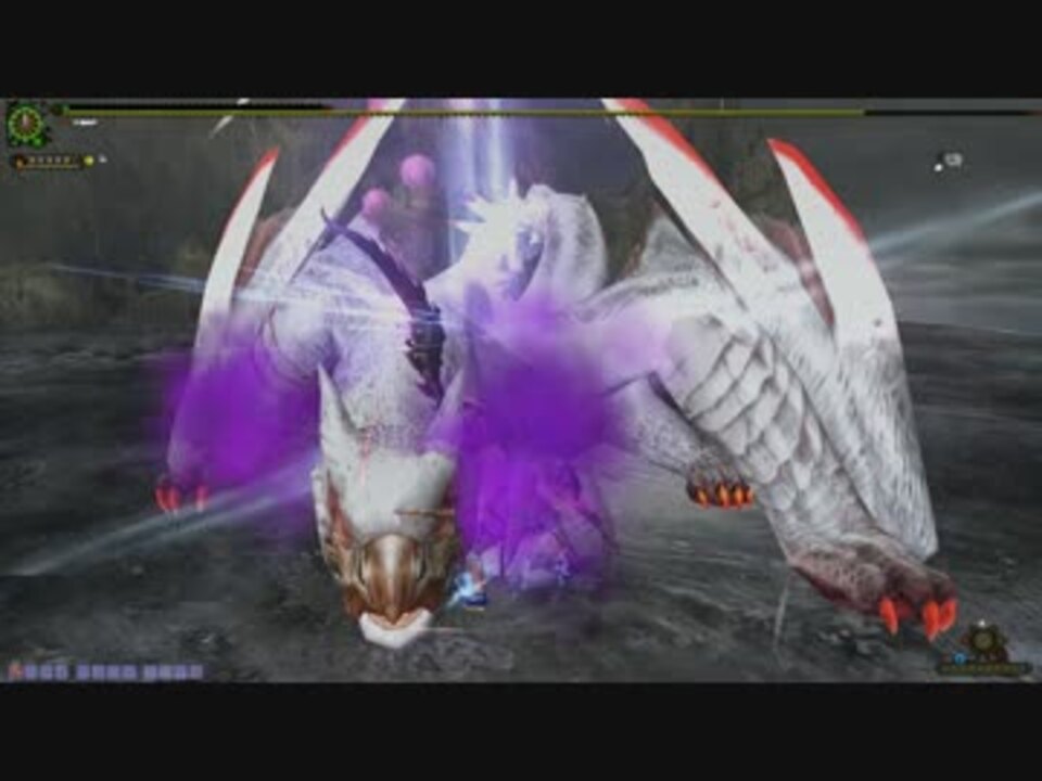 Mhf Z 極み駆けるナルガクルガ 強個体 双剣ソロ ニコニコ動画
