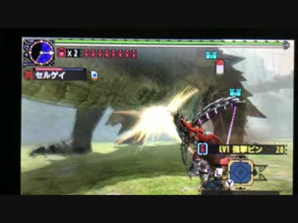 Mhxx ラオシャンロン弓ソロ 17 39 11 直撮り ニコニコ動画