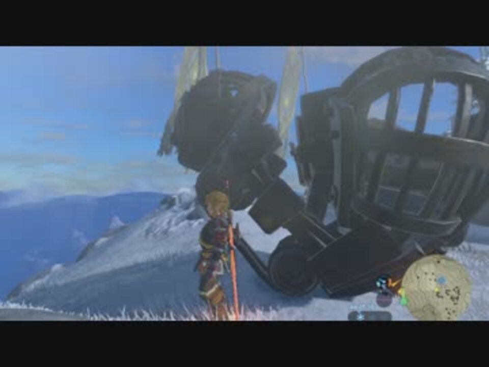 ゼルダの伝説botw 盾サーフィン上級 盾なし 1 09 46 ニコニコ動画