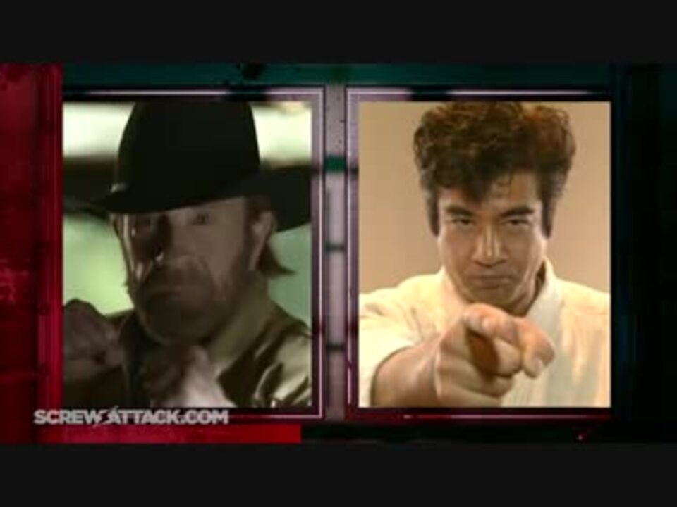 Chuck Norris VS Segata Sanshiro DEATH BATTLE! ニコニコ動画