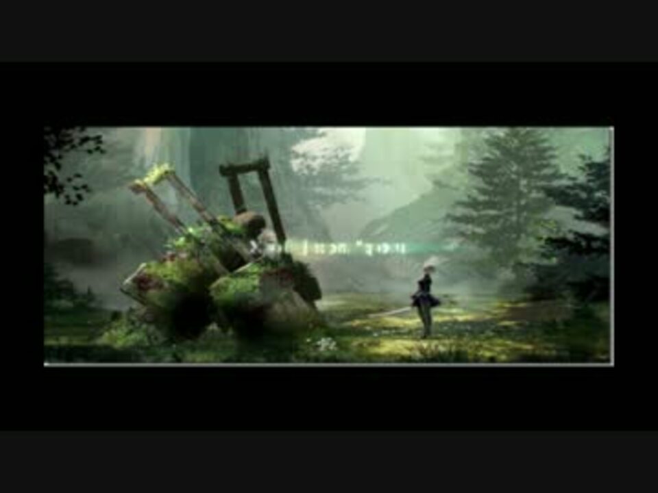 Nier Automata The Weight Of The World 壊れた世界の歌 歌ってみた ニコニコ動画