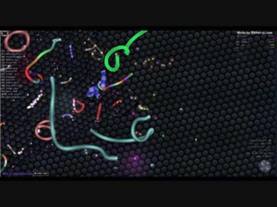 Slither Io スリザリオmod 糞アンテナプレイ ニコニコ動画