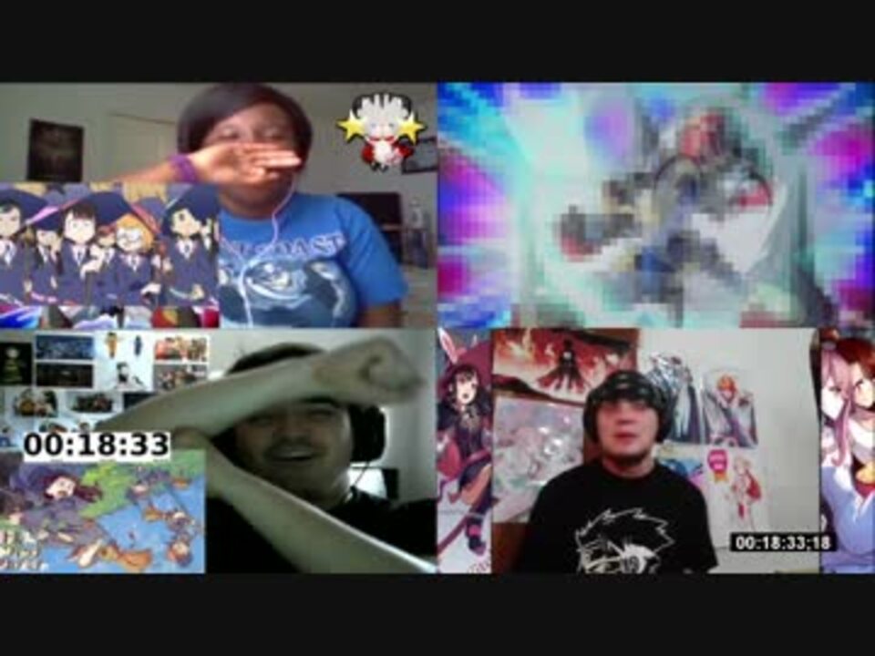 リトルウィッチアカデミア 18話 海外の反応 ニコニコ動画