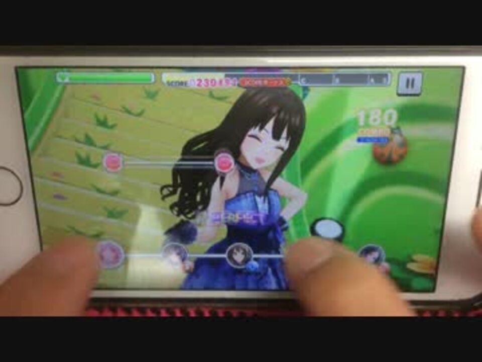 デレステ手元 ハイファイ デイズ Master New フルコン アシ無 ニコニコ動画