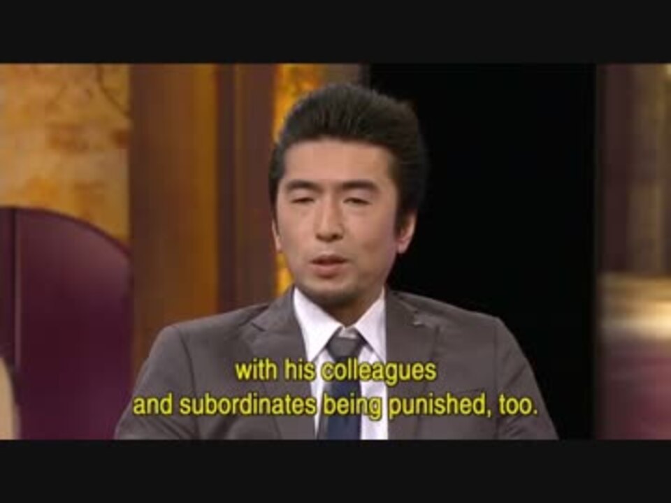 オーストラリアの番組に出演した東条英機のひ孫の東條英利氏 ニコニコ動画