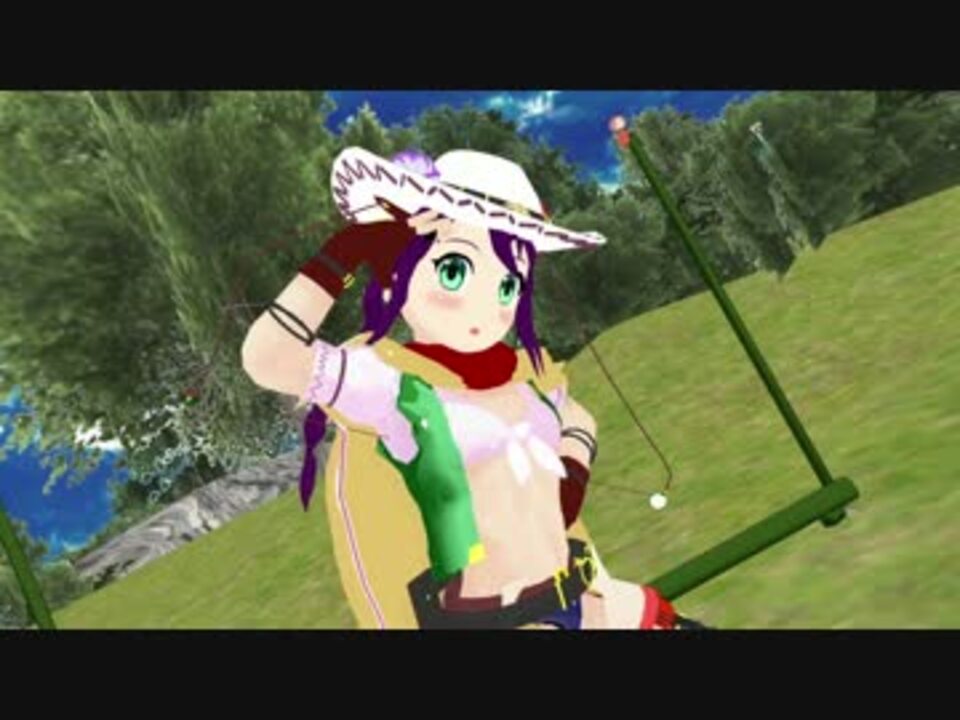 モデル配布 リシアンサス Mmd花騎士 ニコニコ動画